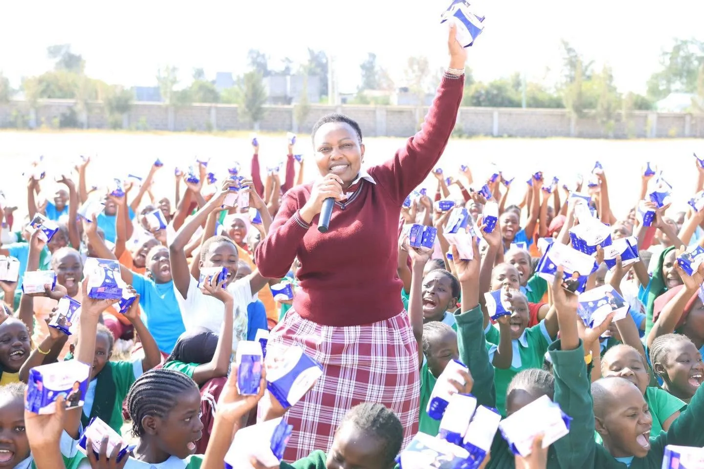 Omanga promotes menstrual hygiene and girls’ education in Ngundu Primary outreach